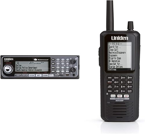 Uniden BCD536HP HomePatrol Series - Escáner digital de fase 2 basemóvil y escáner digital de mano de la serie HomePatrol BCD436HP