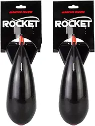 Kit 2 Boia Pesca Cevadeira Albatroz Rocket 17cm Grande Pesqueiro Tamba Tambaqui