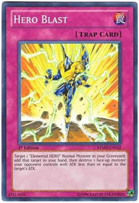 Amazon Co Jp 遊戯王 英語版 Rymp En032 Hero Blast ヒーロー ブラスト 1st Edition スーパーレア ホビー 通販 Amazon Co Jp 遊戯王 英語版 Rymp En032 Hero Blast ヒーロー ブラスト 1st Edition スーパーレア ホビー 通販