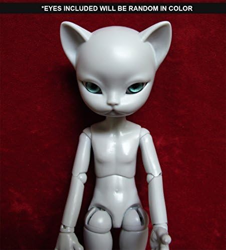 JunkySpot Hujoo Freyr Light Grey Blank Anthropomorph 24cm ABS Ball Jointed Doll with Random Eyes