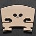 Koussive 5 Pieces Maple 4/4 Full Size Violin Bridge Qin code Violin accessories