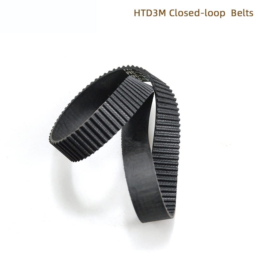 STORKY 2pcs Arc HTD 3M Timing Belt C = 336 339 342 345 348
