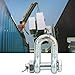 Cloimei Heavy Duty Anchor Shackle Alloy Steel Galvanized Bow Type with Nut for Marine Construction Industrial Lifting 2T 3.25T 4.75T 6.5T (2T)