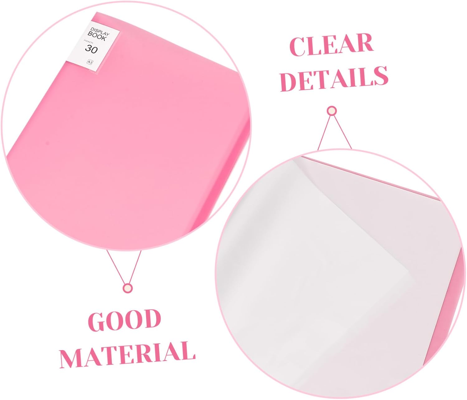 2 Book Diamond Art Storage Portfolio for School Office Use