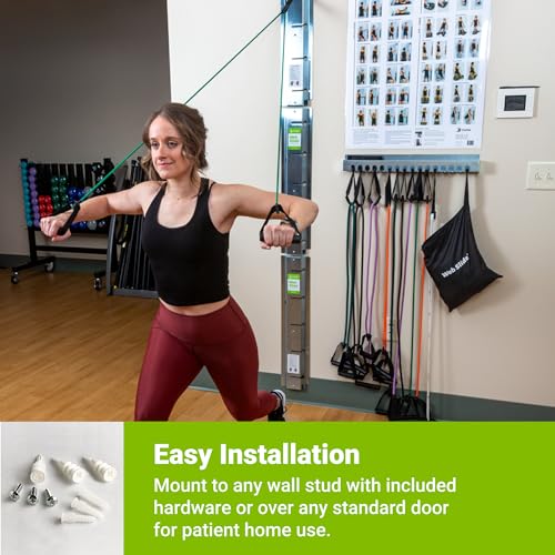 Professional System — Perfect for Dynamic Warm-ups, Crossfit, Stretching, and Strength Building — Physical Rehab Equipment for Clinic, Home, or Gym