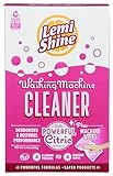 Lemi Shine Washing Machine Cleaner Plus Wipes, 8 Count