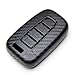 TANGSEN Smart Key Fob Case for Hyundai Azera Elantra GT EQUUS Genesis Coupe Santa FE Sonata Tucson Veloster KIA Borrego Forte Optima Rio Sorento Soul SPORTAGE 4 Button Keyless Entry Remote Cover