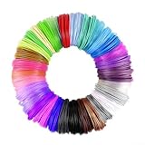 1 recambio de filamento PLA de 75 mm para todos los bolígrafos 3D, longitud total de 3 metros