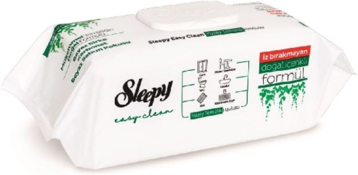 Sleepy Easy Clean Yüzey Temizleme Havlusu 100'lü (2'Lİ)