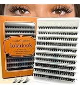 loladook Lash Clusters Wispy D Curl Cst Eye Lash Clusters Individual Lashes Cluster Natural Look ...