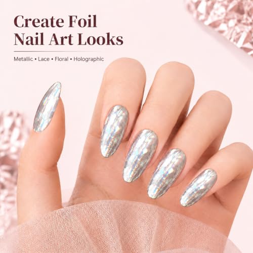 Image of Beetles Nail Foil Glue Transfer Gel for Nails 1PCS 15ML
