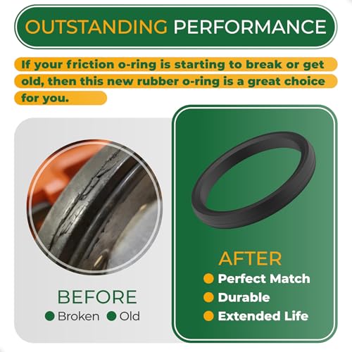 Dimakung 01190400 Lawn Mower Friction Ring for Ariens, 01154400 Walk-Behind Lawn Mowers Ring Replace for Ariens Friction Wheel, Gravely Lawn Mower Ring Replacement Part