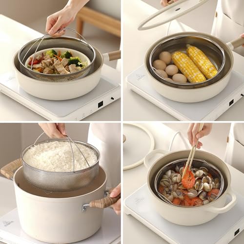 Insert vapeur de casserole pour plan de préparation de repas sains et rapides