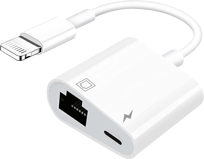 Lightning to Adapter with Charging，[Apple MFi