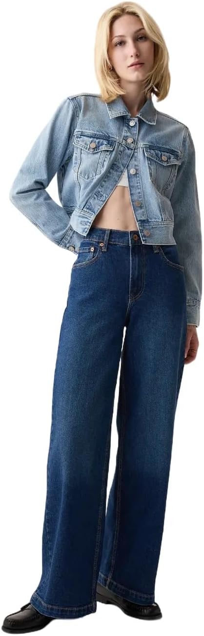 GAP Women's High Rise Stride Denim