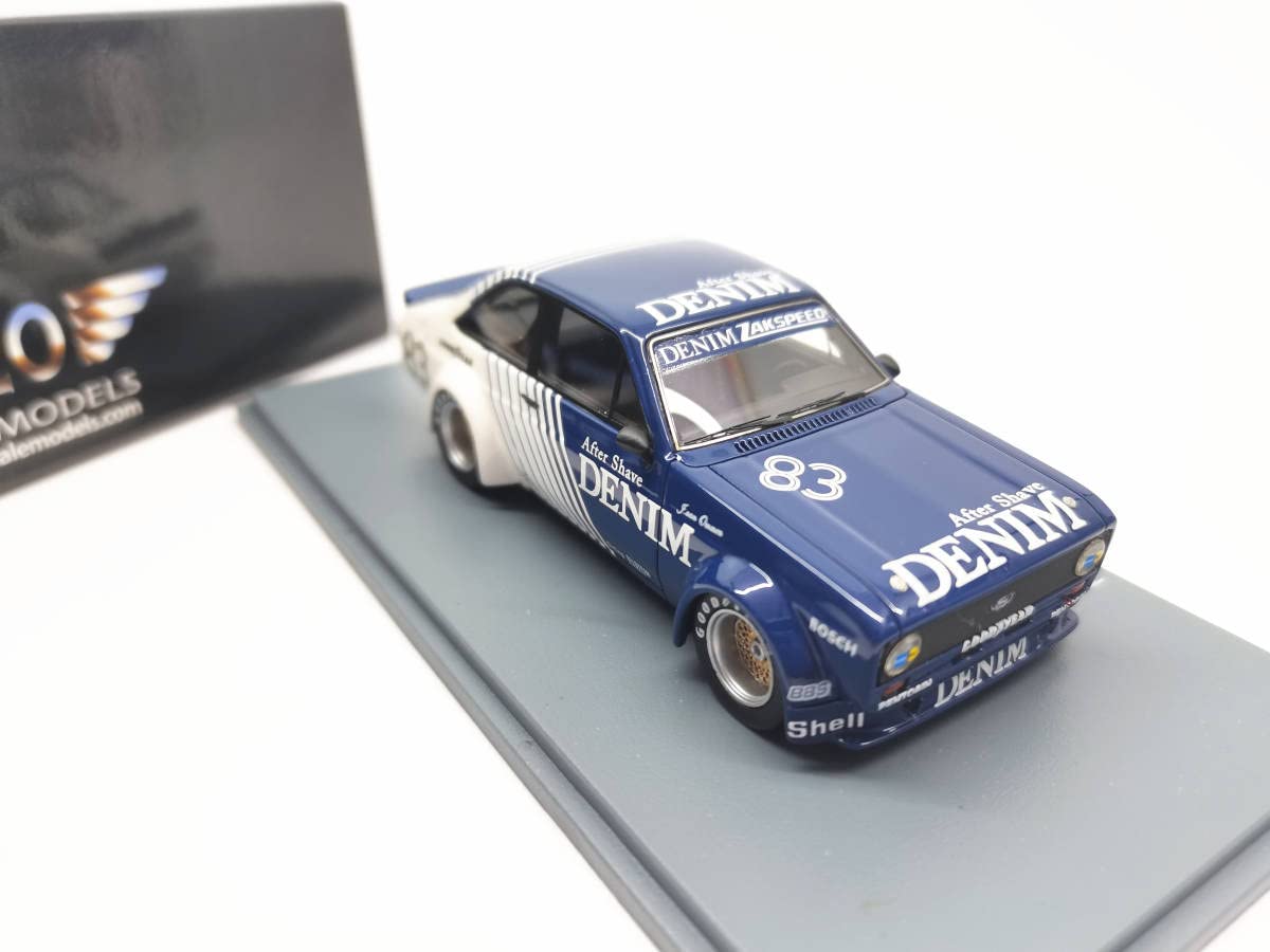 Amazon | NEO 1/43 フォード Escort RS Gr.2 Denim-Zolder 1982