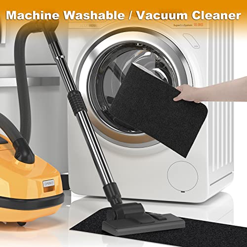 Shien 8X30In 15Pcs Non-Slip Stair Treads Carpet, Self-Adhesive Stair Treads For Wooden Steps, Indoor Safety Staircase Step Treads, Anti Slip Stair Runner Mats For Elders, Kids And Dogs (Black) #TOP5