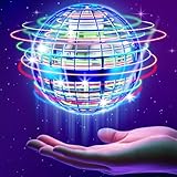 Lidatb Flying Orb Ball Toys-2025 Upgraded Hover Magic Boomerang Ball, for Kids Adults Cool Outdoor Indoor Outdoor Toy Gifts for 6 7 8 9 10+ Year Old Boys Girls-Blue