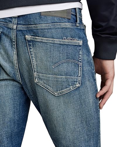 G-STAR Raw - Mens 3301 Slim Jeans, Color Worn in Erosion, Size: 30W x 34L3