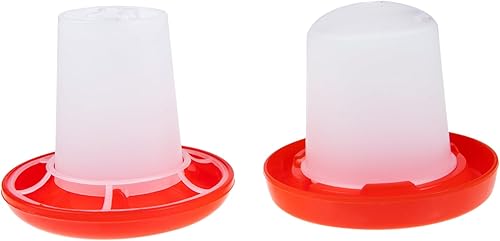 Alimentador de pollitos domésticos, alimentador de codorniz, alimentador de palomas, alimentador de pollitos pequeño, bebedero para aves de corral, disponible en Yaxa Peru