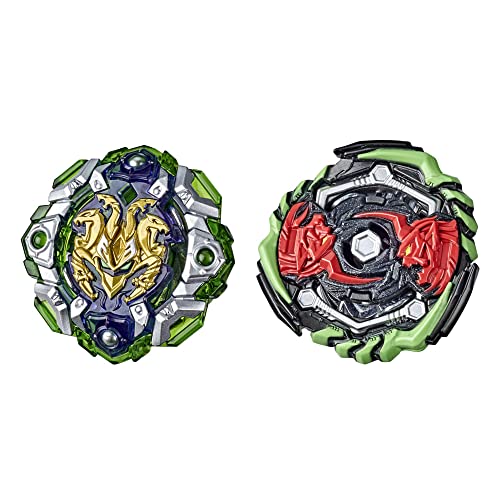 Hasbro Beyblade Burst Rise Hypersphere Packs De 2 Monster Ogre O5 Et Engaard E5 - vue 2