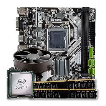 Kit Upgrade Processador Intel Core i7 + Placa-Mãe 1155 + 16GB de Memória Ram