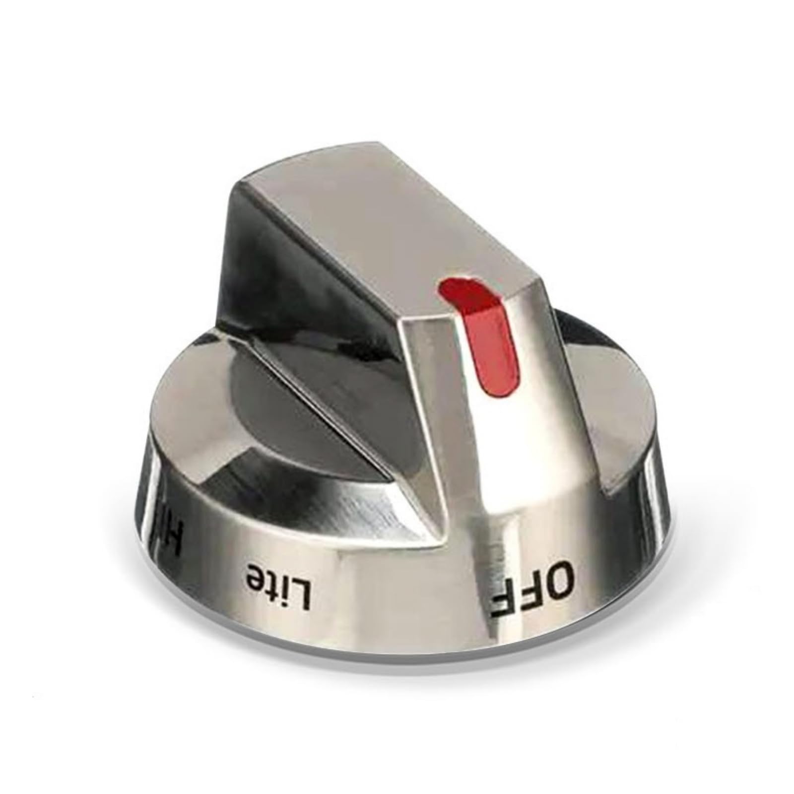 DG64-00473A Stove Knobs Replacements Compatible with Samsung Stove Knob Replacemrnt Range Gas Oven botón Estufa Parts Steel NX58F5700WS NX58H5600SS NX58H5650WS NX58J7750SS NX58K7850SS 1pcs