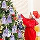 Lollanda 24 Adventskalender zum Befüllen Stoff, Adventskalender tüten zum befüllen kinder, DIY Weihnachtskalender Basteln, 2024 Weihnachten Advents Säckchen, Adventskalend Weihnachtskalend (Lila)