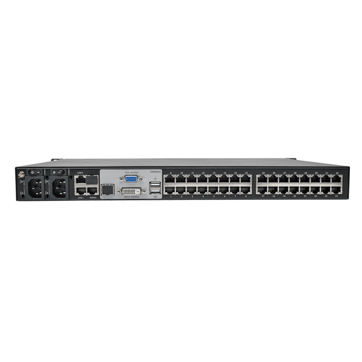 Amazon.com: Tripp Lite 32-Port Cat5 IP KVM Switch, 1U Rack-Mount