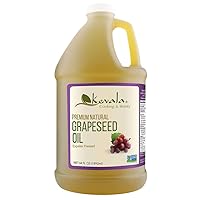 Vista 6 de Aceite de semilla de uva de Kevala, 1 galón, natural, exprimidor prensado