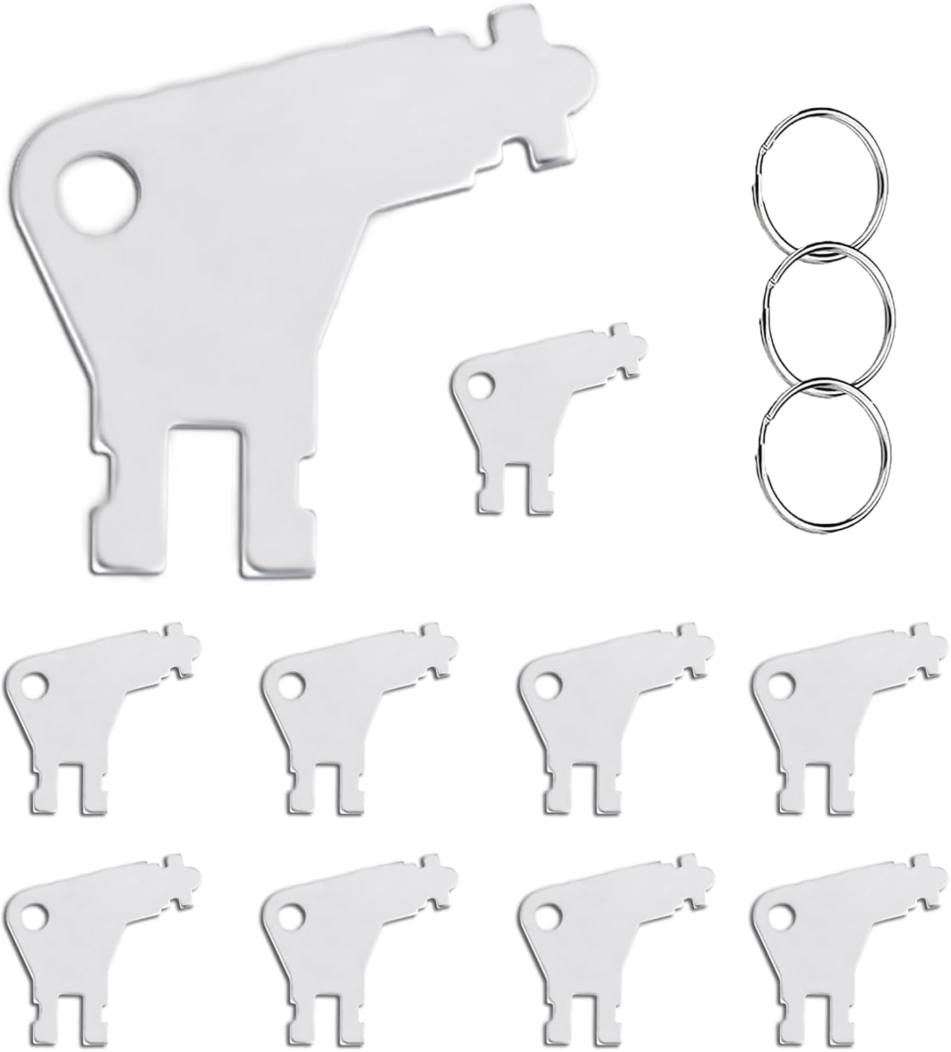 10PCS Universal Dispenser Replacement 50504 Key, Commercial