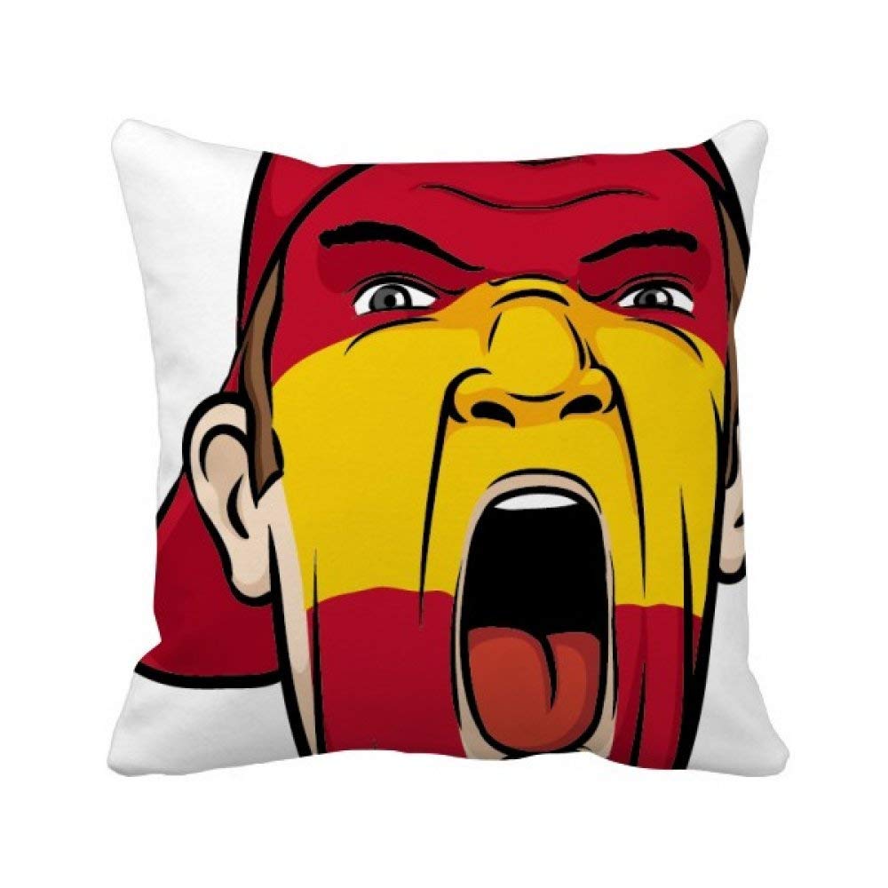 Housse de coussin Espagne pour décorer votre canapé les soirs de match