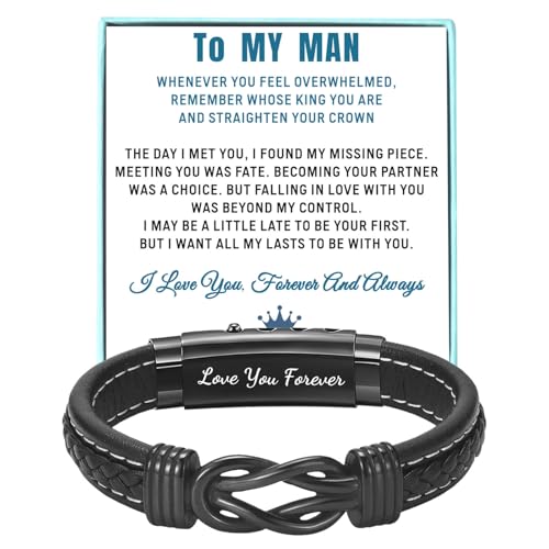 Coolvy Valentines Day Gifts for Him Drive Safe Keychains for Boyfriend Husband Birthday Anniversary Christmas Gifts From Wife