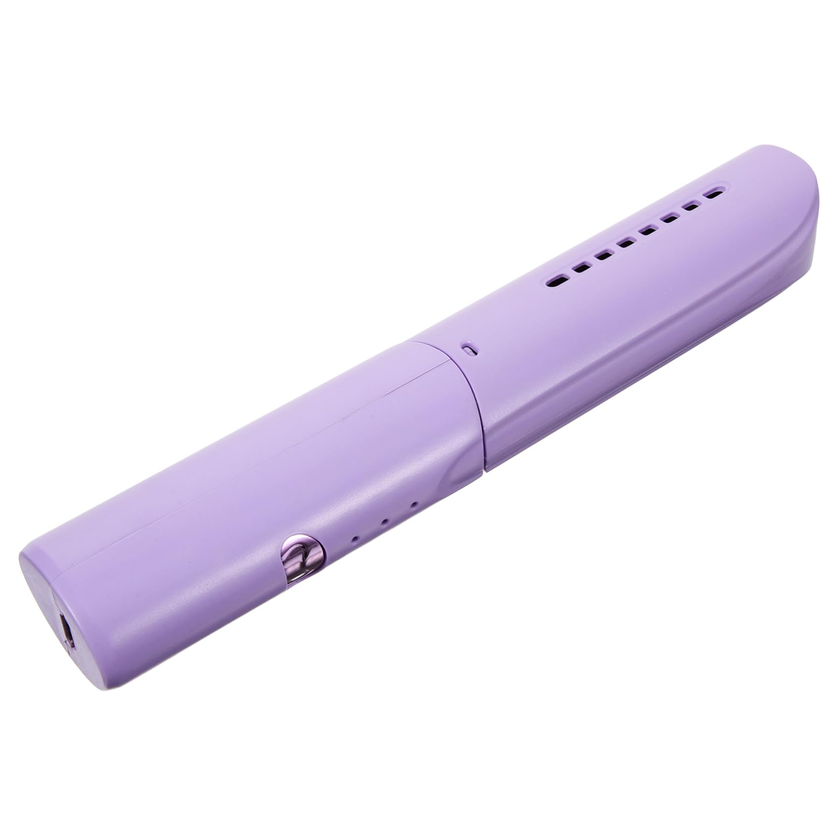 PACKOVE Portable USB Rechargeable Hair Straightener Brush Cordless Heated Comb for Travel Friendly Design Scalp Hair Styling Tool
