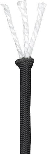 Paracord PLANET - Cuerda de paracaídas para-Max de 0.635 cm, fuerza de tensión de 544.3 kg - Opciones de 3, 7.6, 15.2 y 30.5 m., Amarillo