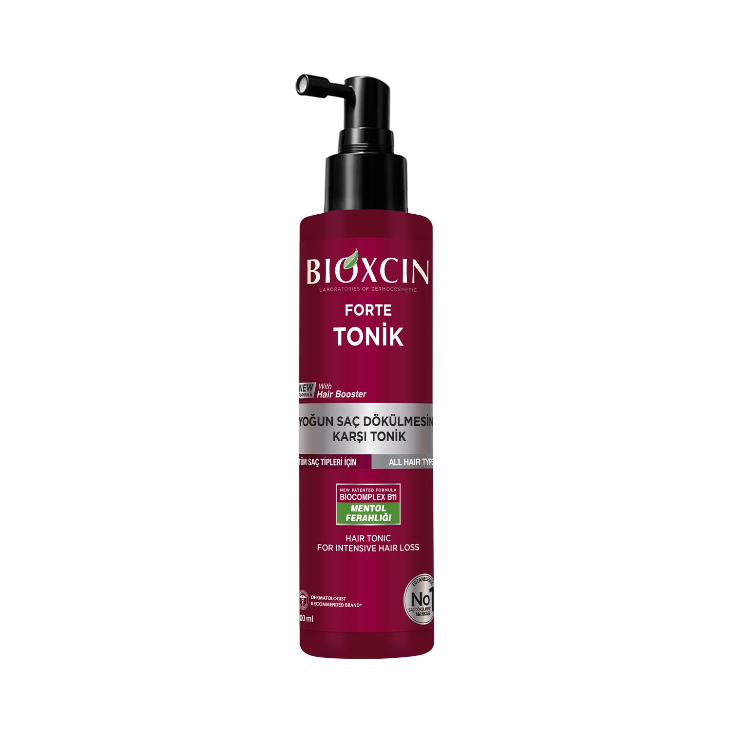 Bioxcin Forte Tonik 200 ml - Mentol Ferahlığı - Yoğun Saç Dökülmesine Karşı Tonik