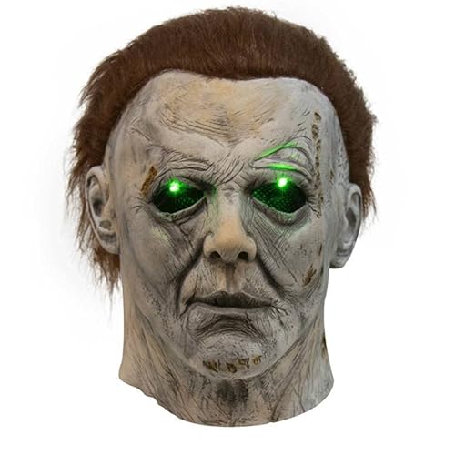 Máscara do Dia das Bruxas Michael Myers, máscara assustadora de látex de Halloween, máscaras assusta