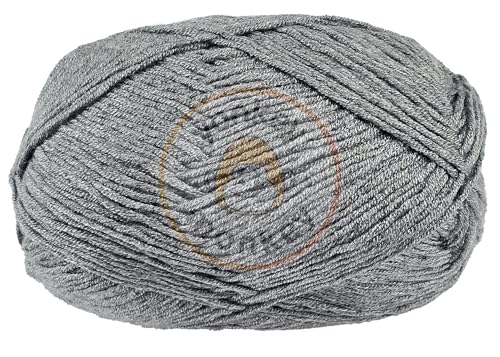 Image of 10-Pack of Yonkey Monkey 500 Grams Yarn - 70% Rayon derived from Bamboo, 30% Cotton - Imported - Storm 9038