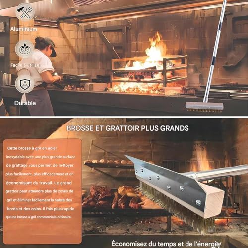 Brosse pour pierre à pizza de haute qualité pour équipement de cuisine