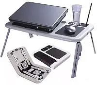 Mesa Dobrável Notebook Tablet 2 Cooler Mousepad Cabo USB