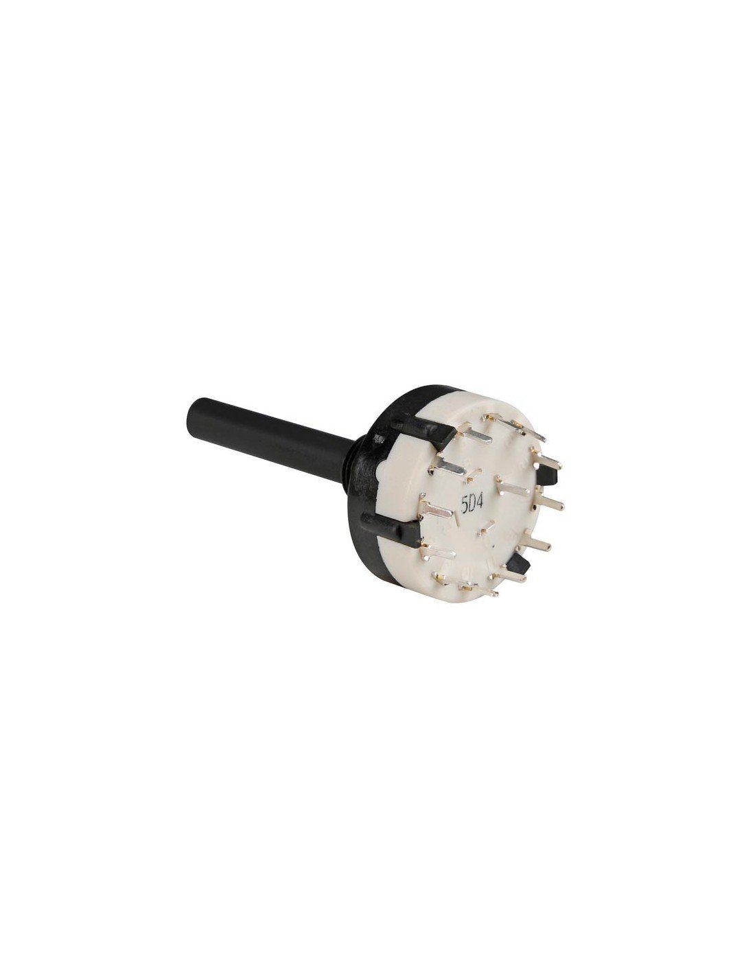 COMMUTATEUR ROTATIF 1 CIRCUIT / 12 POSITIONS - MONTAGE CI