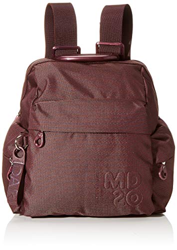 Mandarina Duck Md20 Tracolla  Mochila para Mujer  Morado  Balsamic   24x26x14 centimeters