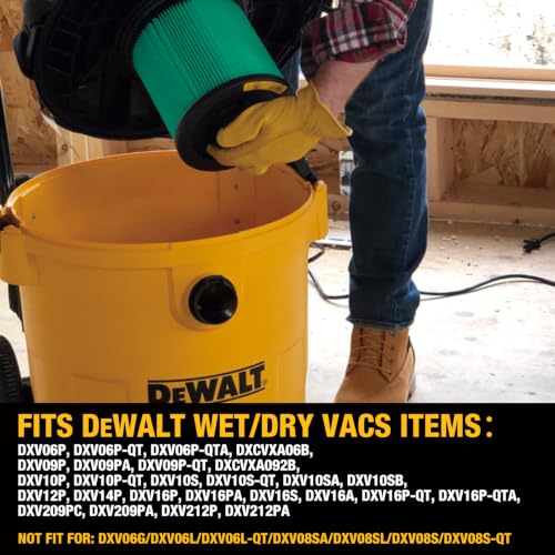 Image of DEWALT HEPA Shop Vac Filter Replacement DXVC6914
