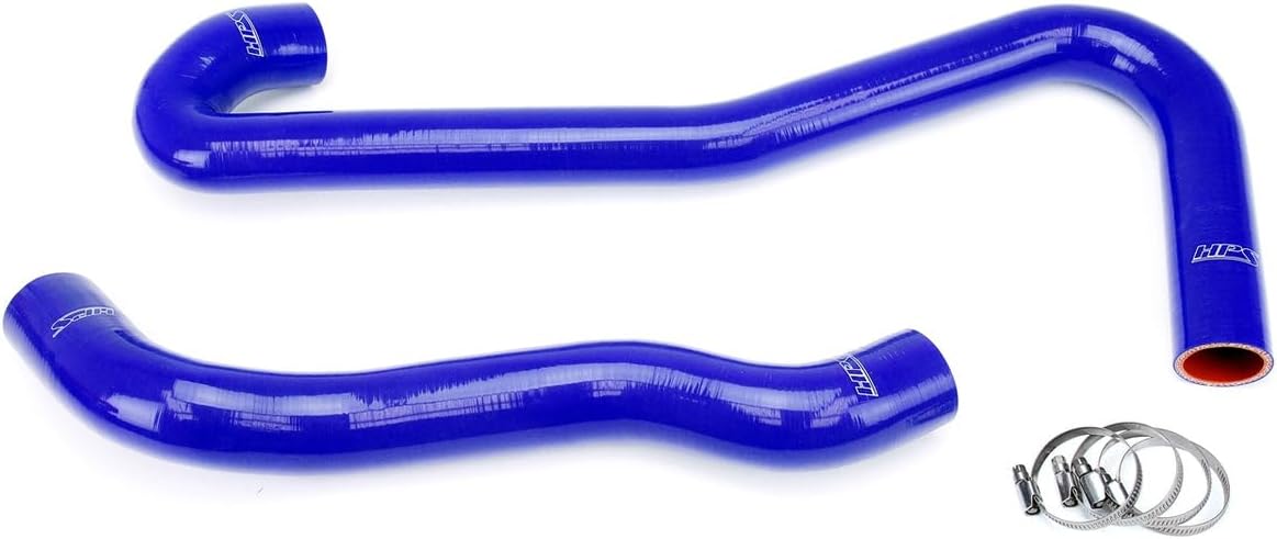 HPS 57-1479-RED Red Silicone Radiator Coolant Hose Kit