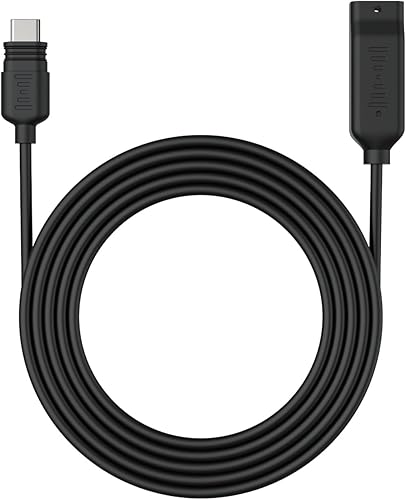 Miniatura 1 de REOLINK Cable de extensión de panel solar negro, 14.8 ft, puerto tipo C, solo panel solar de 6 W