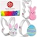 Ann Clark Cookie Cutters 3-Piece Easter Cookie Cutter Set with Recipe Booklet, Easter Bunny, Egg and Rabbit Head