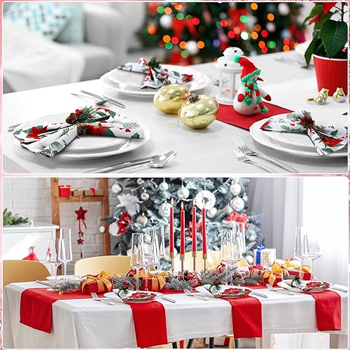 Servilletas de Tela Navideñas Nitial 24 Piezas miniatura 5