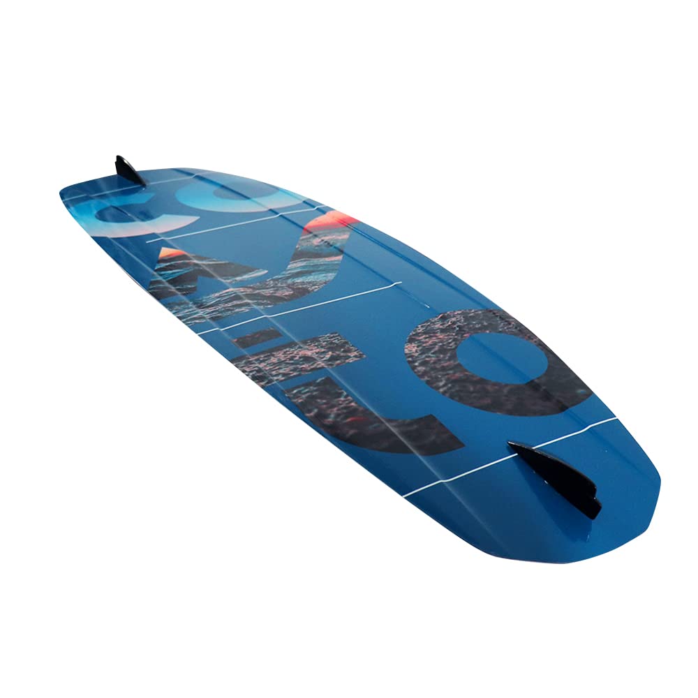 Coasto Wakeboard Kyanit 140 PB-CWKBKYANIT Planche Légère Confortable Pratique pour Tous Les Riders Tout Niveau Chausses Comprises Charge Max 90 kg 140 cm
