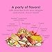 Kaytee Fiesta Big Bites Small Parrot & Conure Food, Nutritious and Fun Blend, Supports Skin, Feather, Digestion, Brain and Heart Health, 4 pounds