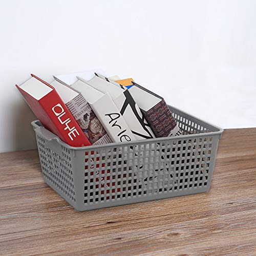 Dynko Cesti Plastica Grandi Set di 4, Trasparenti